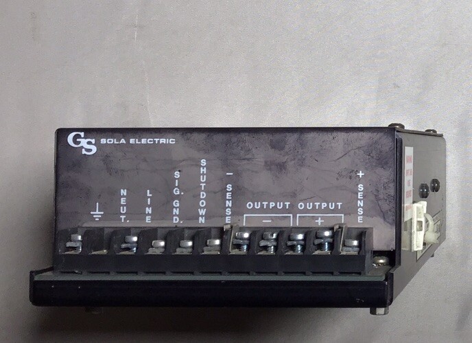 GS Sola Electric 12V at 12.5A 115/230VAC 86-12-312