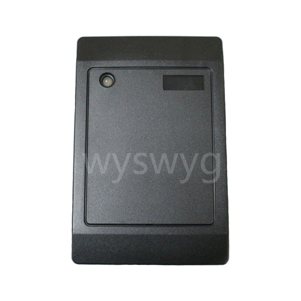125KHz Weatherproof ID RFID EM Proximity Reader Black For Access control system