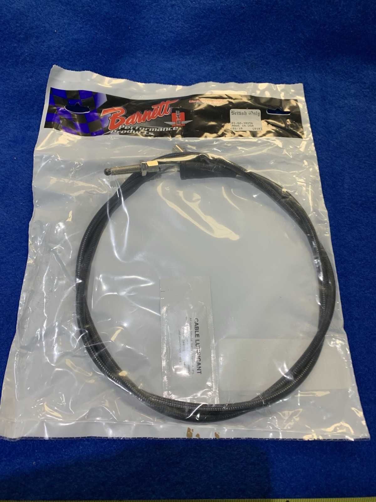 Triumph T120 T140 1973 On Clutch Cable 51 Inch Inner  Barnett 60-3925B #2