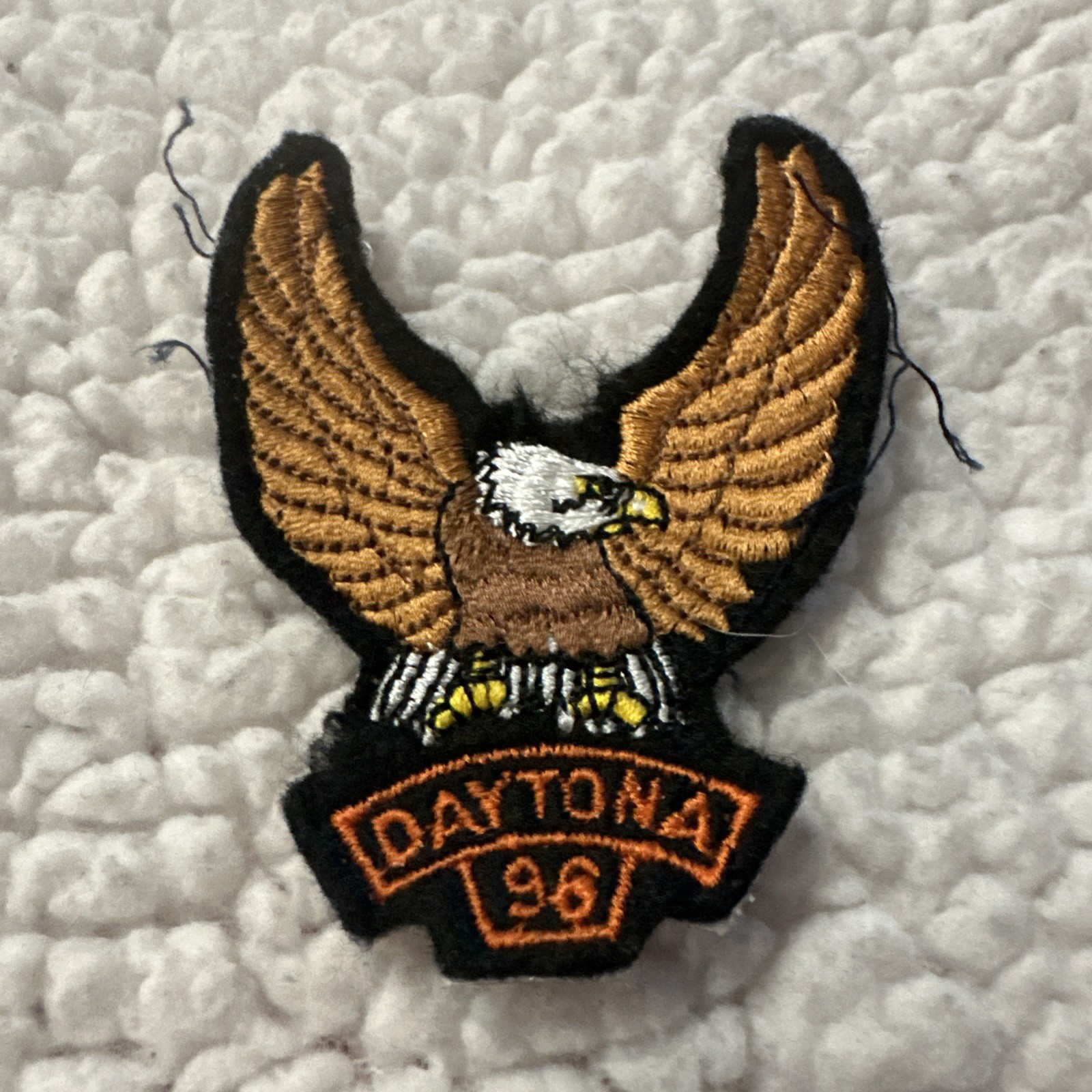 Harley Davidson Daytona Florida 1996 Eagle Vest Patch