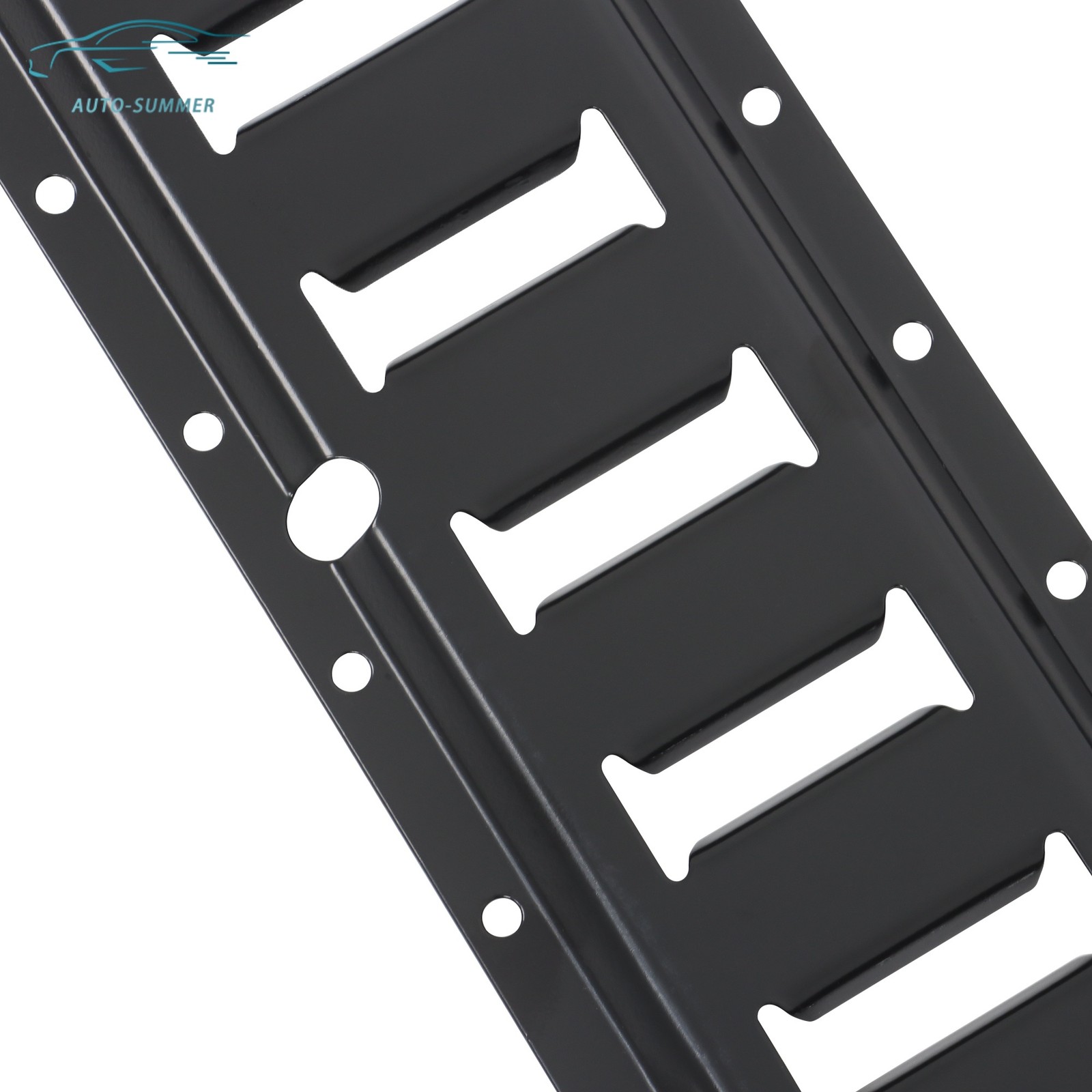 2' E Track Tie Down Enclosed Trailer 6 Pack Secure Cargo Heavy Loads Black New