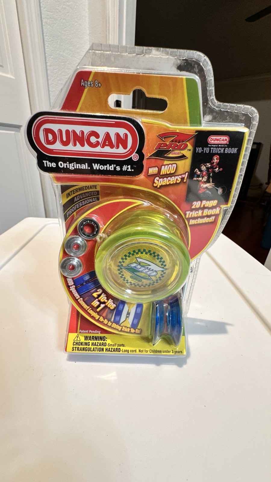 Duncan Pro Z Yo-Yo Green with MOD Spacers & Trick Book 2018 Ages 8+ 8-11 Years