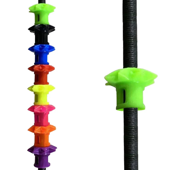 Bowmar Archery Nose Button - Red - BMARD