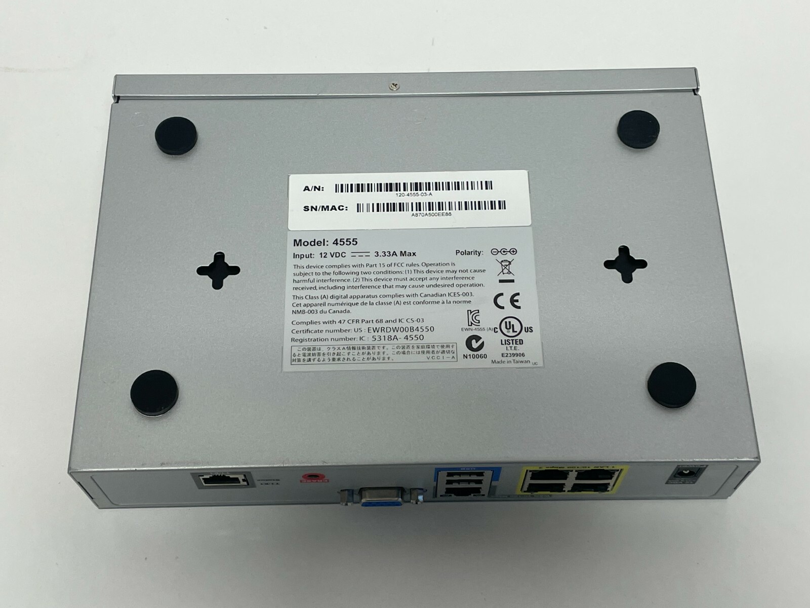 Polycom VBP 4555 Video Border Proxy Converged Network w/ Keypad Control