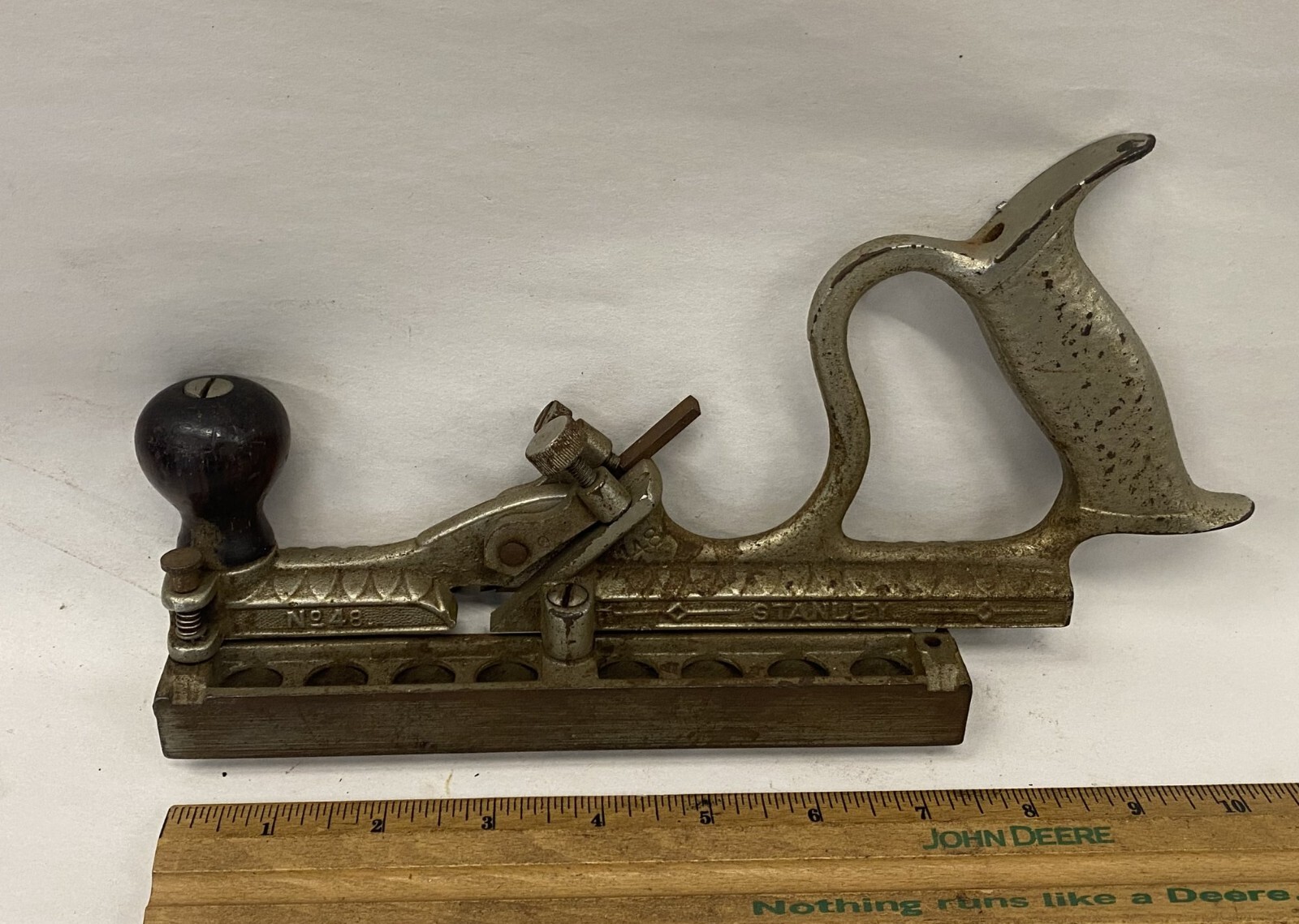 Rare No. 48 Stanley Swing Fence Tongue & Groove Wood Plane, SH6603
