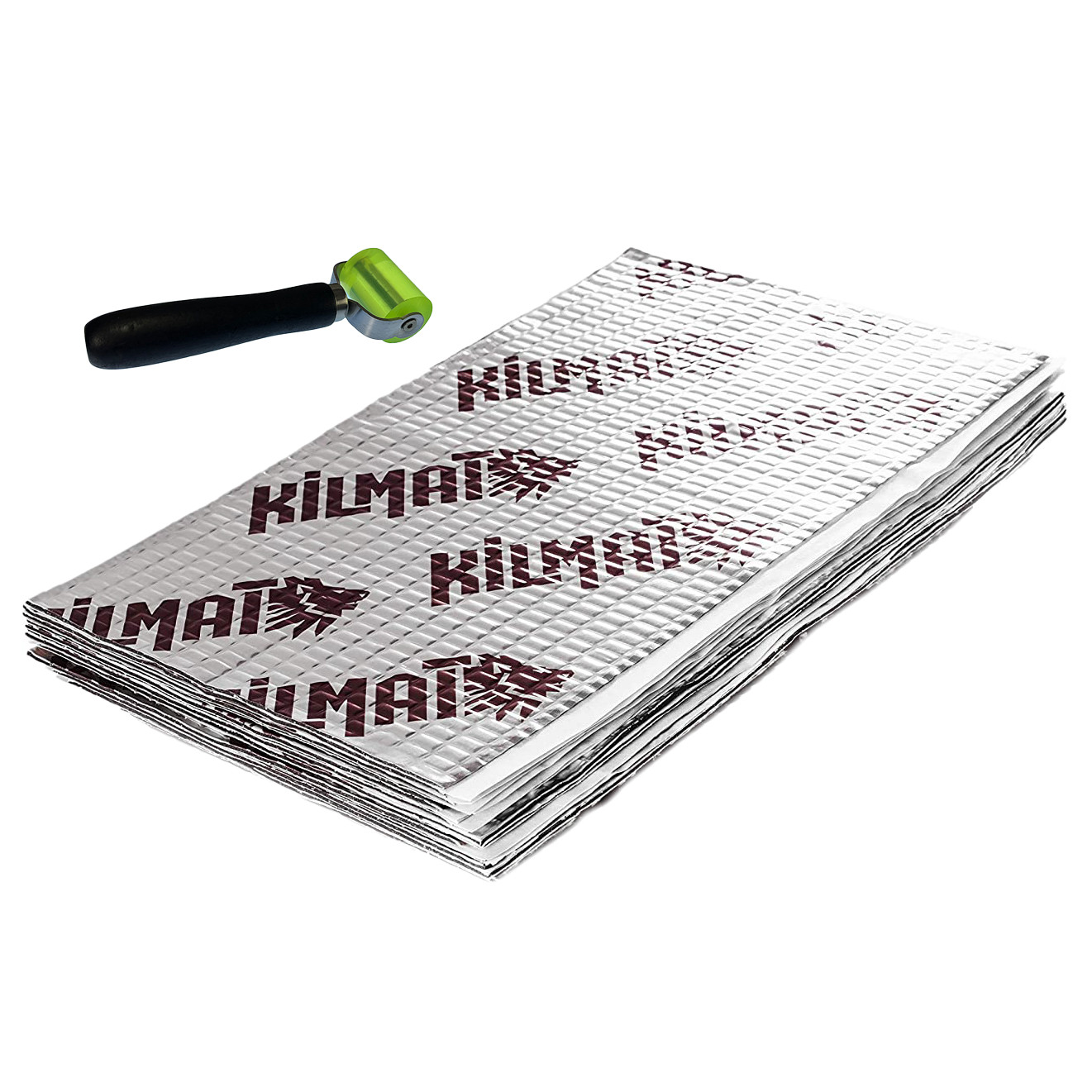 Kilmat Sound Deadener Door kit 12 SQ FT 12 sheets with Roller