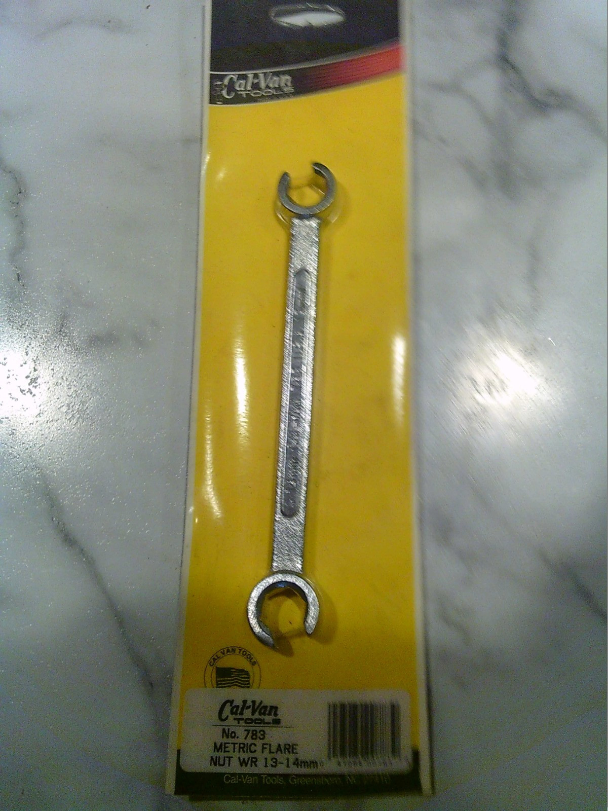 Cal-Van Metric 13-14mm Flare Nut Wrench No.783 Made In USA