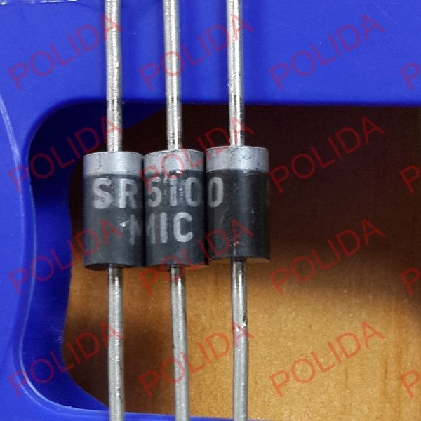 20PCS Schottky Rectifier Diode MIC DO-201AD ( DO-27 ) SR5100