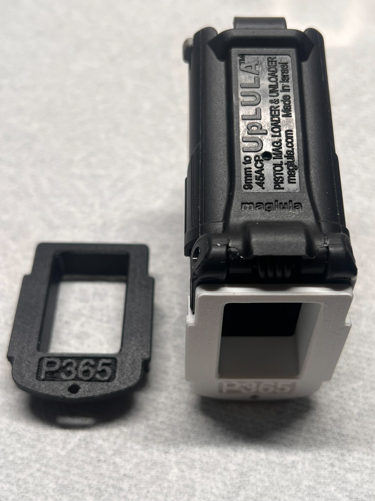 2 psc  P365  Magazine Aligner Insert - For Israeli Universal Pistol Mag Loader