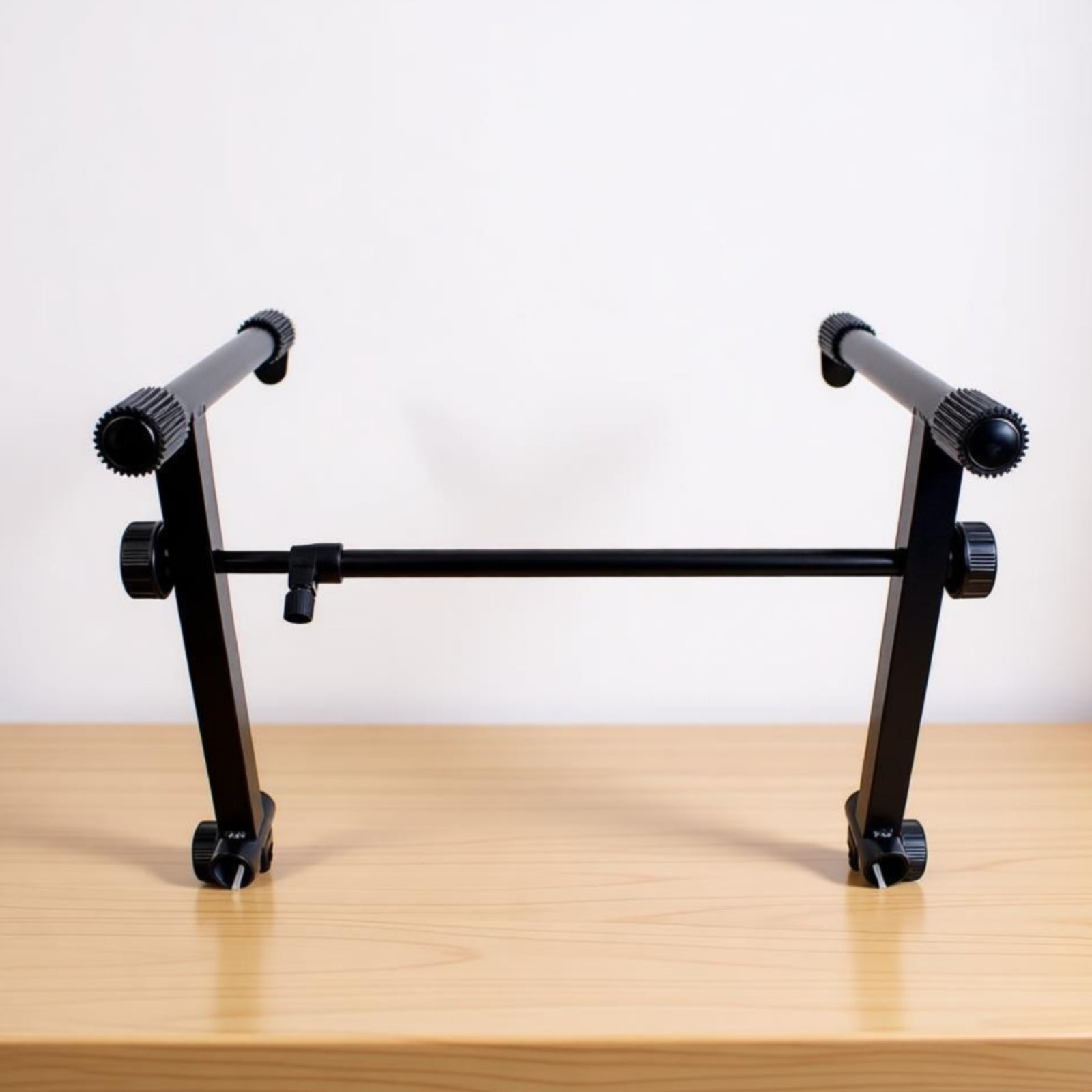 Double Tier Keyboard Stand Robust Duty 2-Tier Synthesizer Rack for Keyboardists
