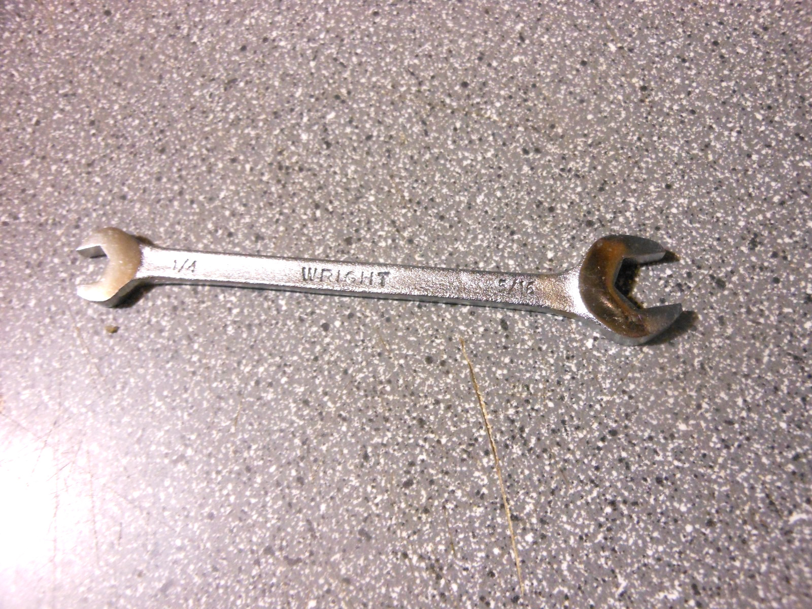 Wright Tools (1/4” x 5/16”) Double Open Wrench , Part# 1310  USA Rbo