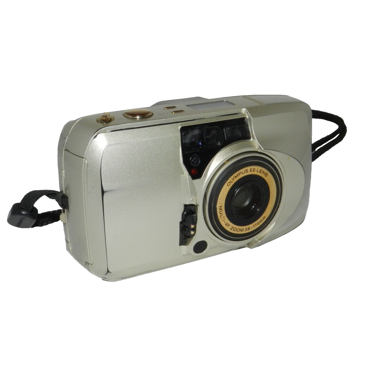 Olympus Stylus Zoom 160 Point AF Zoom 38-160mm & Shoot Film Camera For Parts