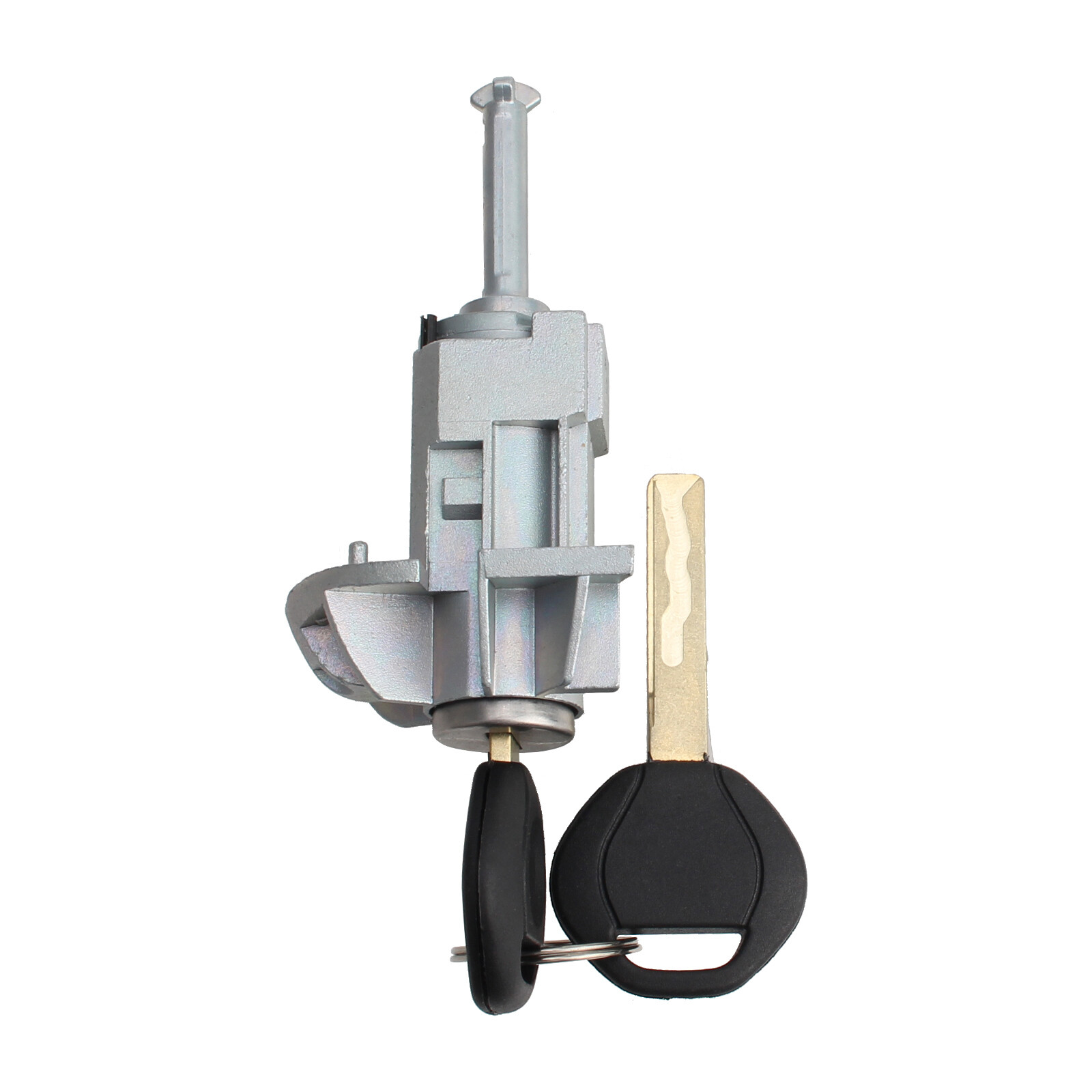 Left Driver Door Lock Cylinder Barrel Assembly w/2 Keys For BMW E46 3 Series