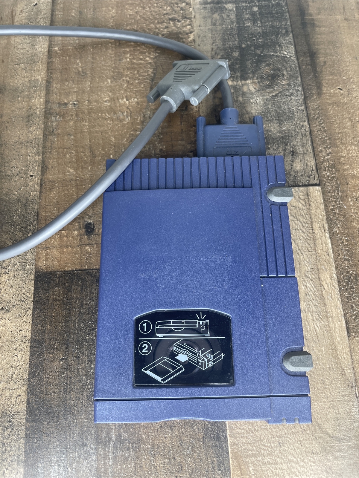 IOMEGA External 100MB Zip Drive Z100P2 Parallel Port Cables ( No Power Adapter)