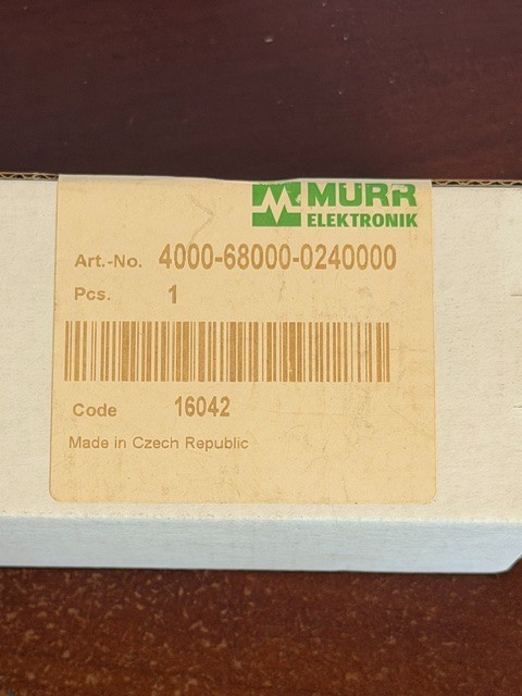 Murr 4000-68000-0240000 Modlink MSDD Data Insert Sub-D 9-Pole Female 3A New