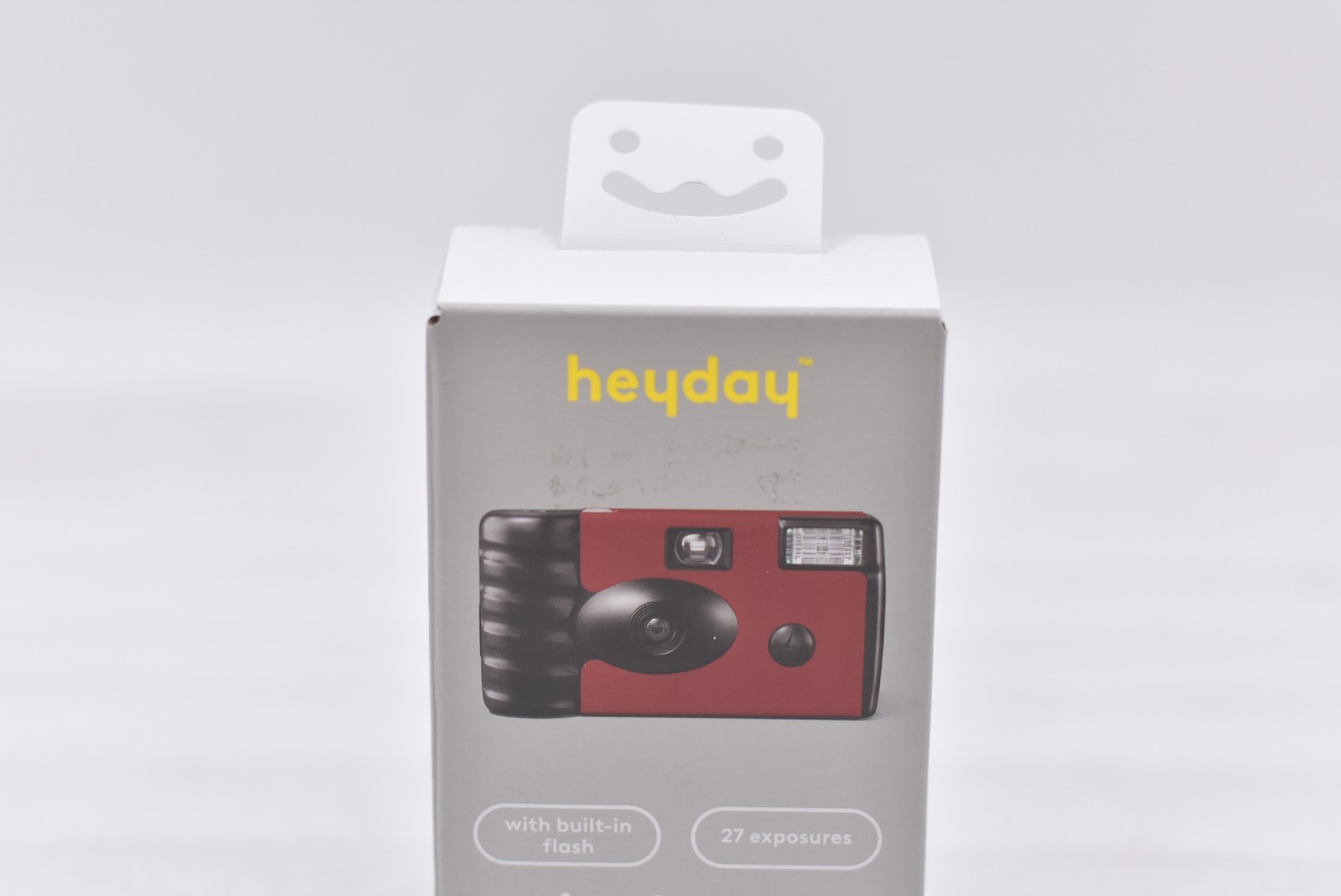heyday Single-use Camera w/ Built-in Flash - True Red
