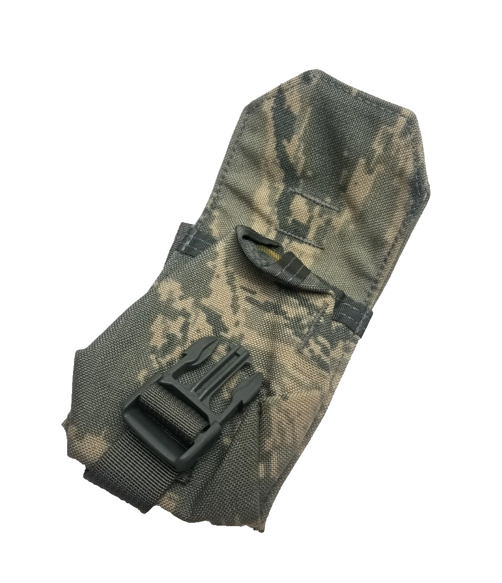 USAF US Military MOLLE ABU Tiger Stripe Grenade Pouches Hook & Loop Air Force
