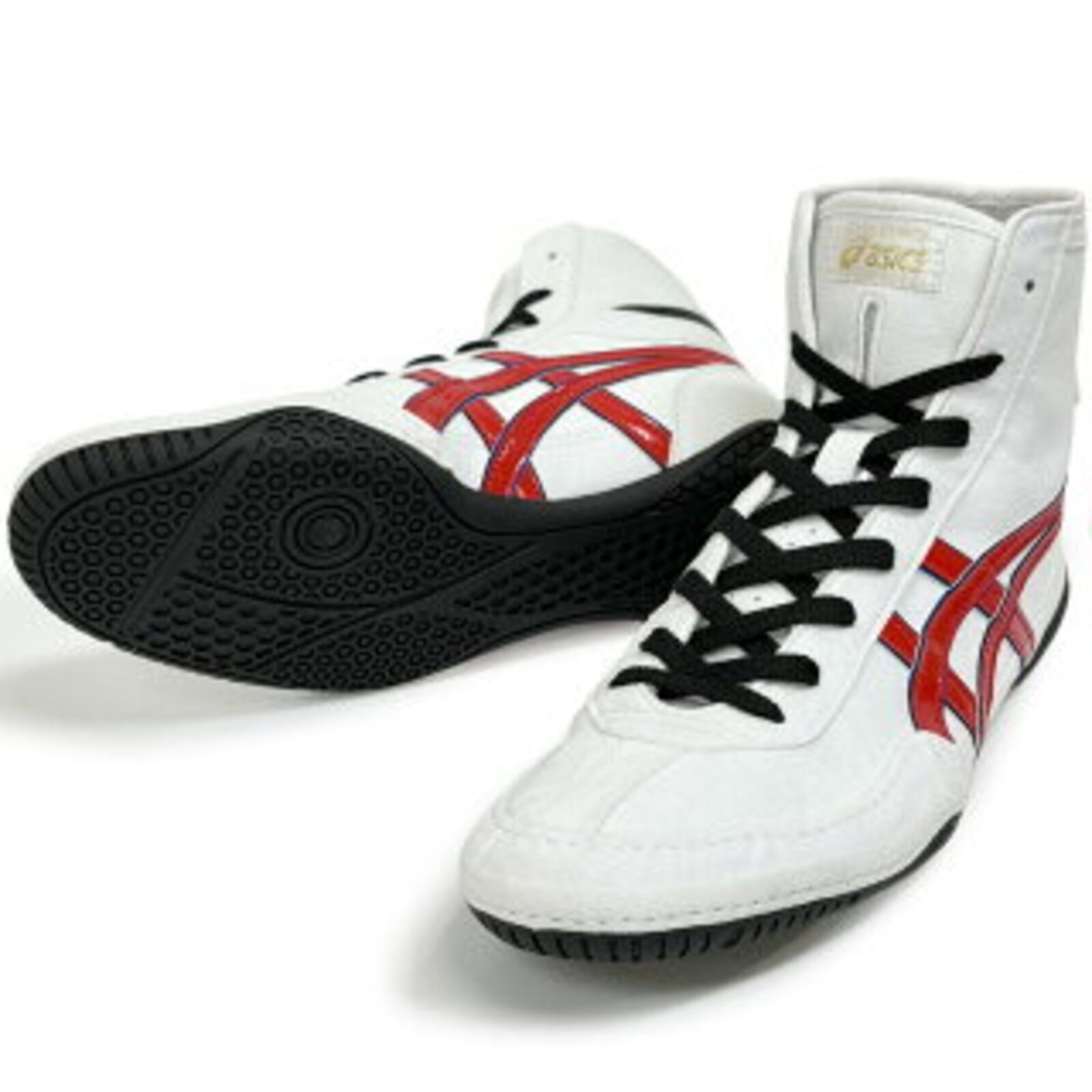 ASICS Wrestling Shoes 1083A001 EX-EO TWR900 White×Red×Blue A540