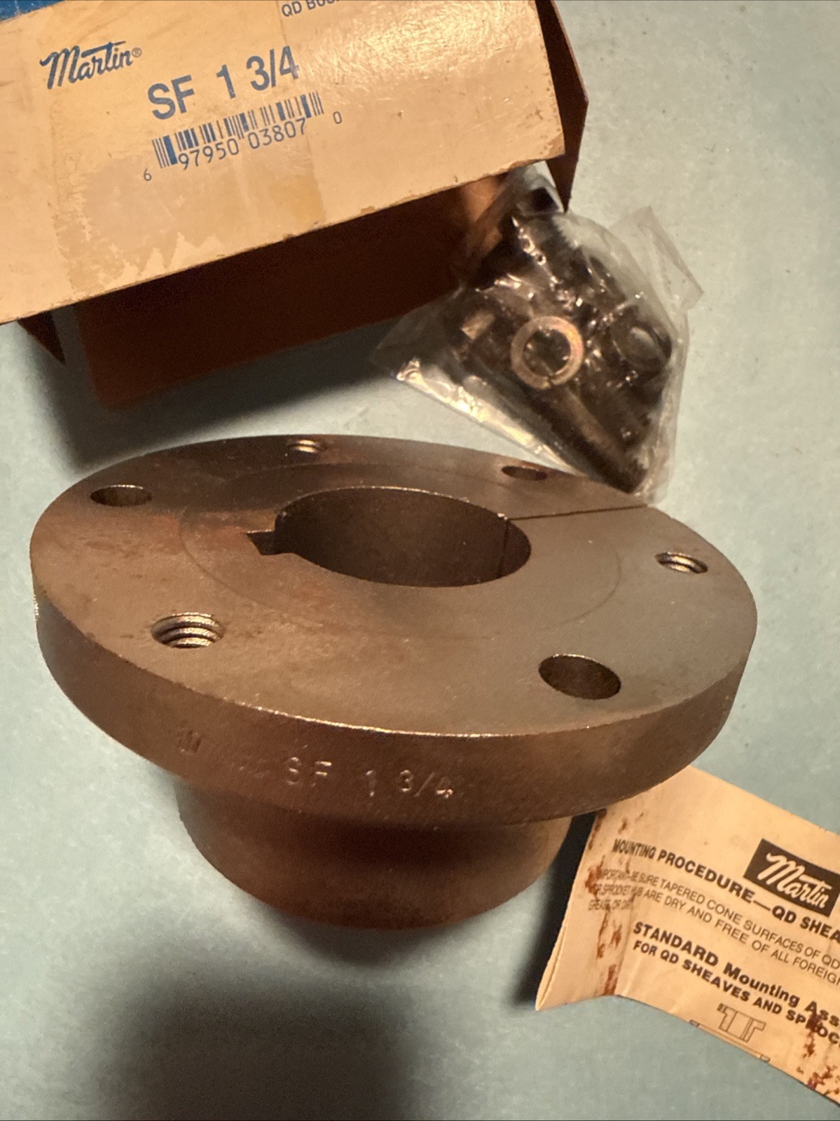 NEW IN BOX Martin SF 1 3/4 Bushing