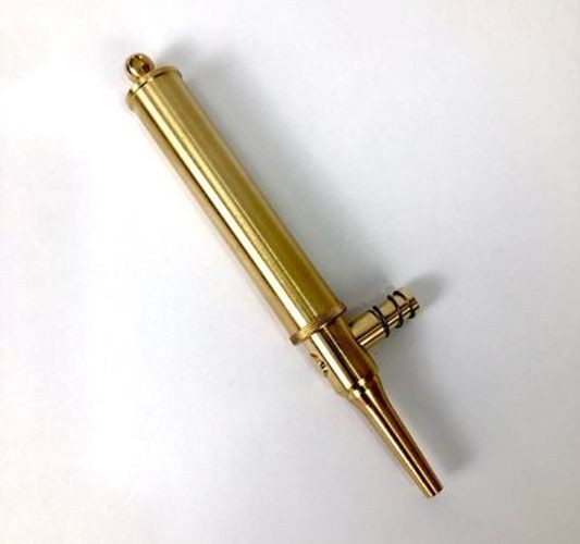 Free Flow Brass Pan Priming Flask