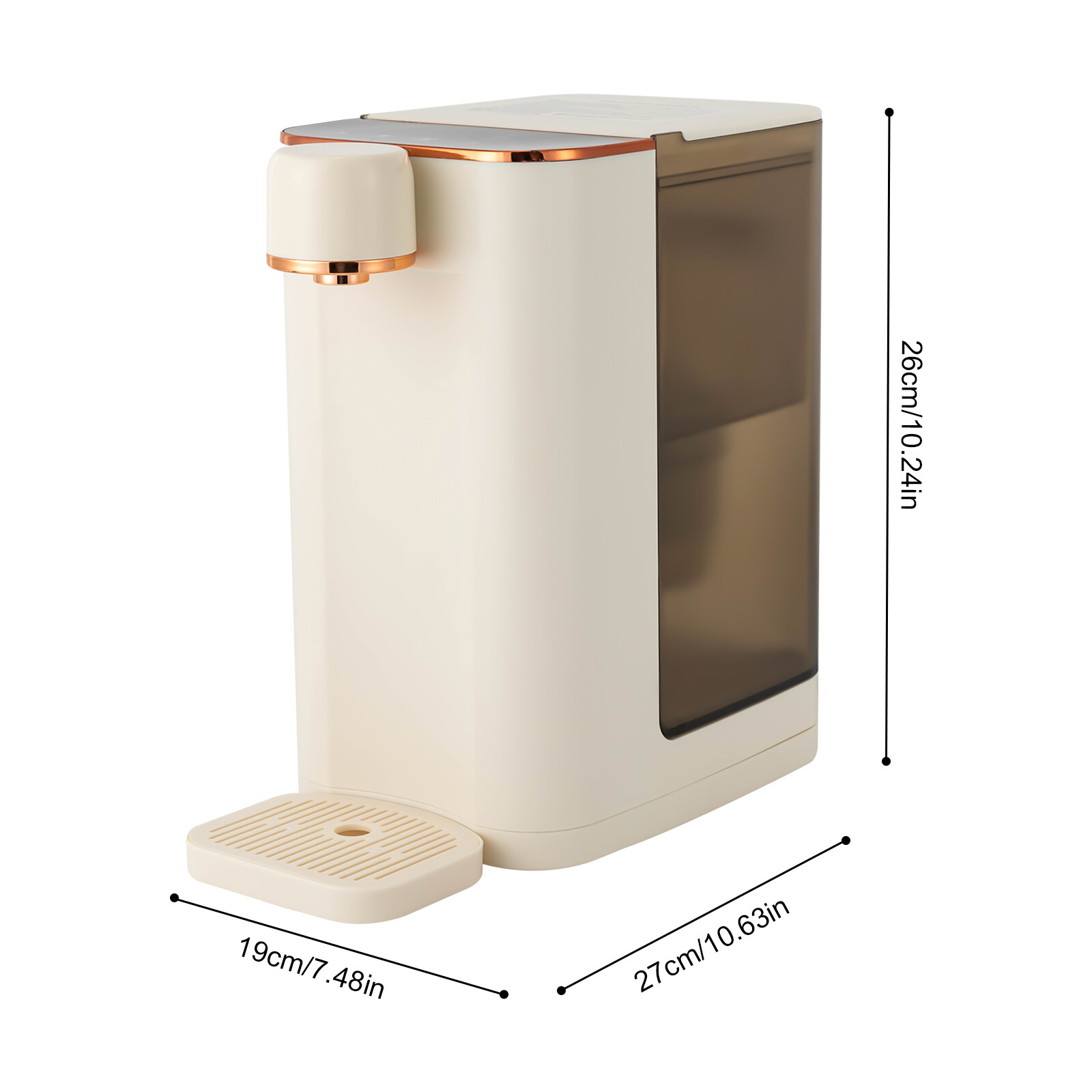 3L Desktop Instant Hot Water Dispenser Electric Countertop Drinking Machine