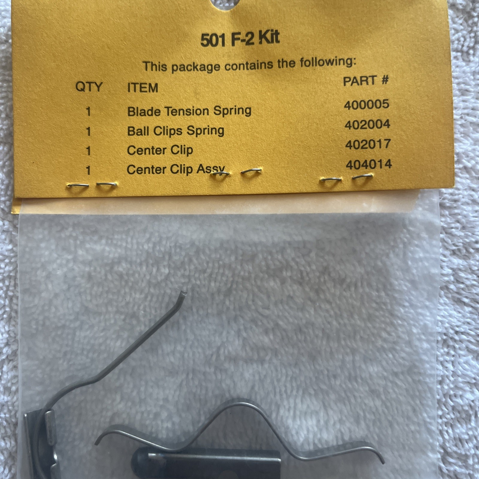 Tapetech 2” Angle Head Repair Kit