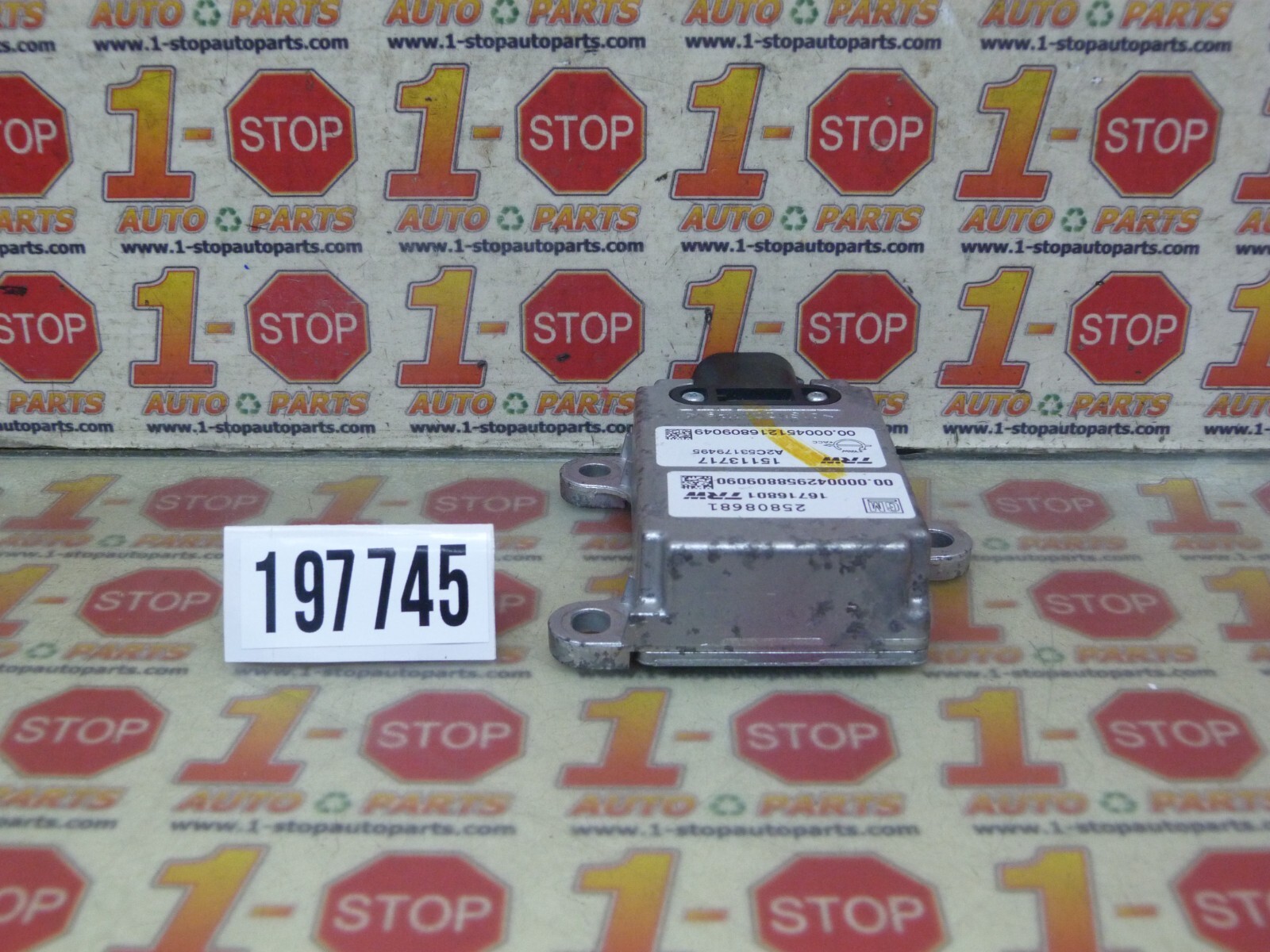 2006-2011 CHEVROLET GM YAW RATE SENSOR STABILITY CONTROL MODULE 25808681 OEM