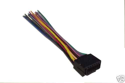 Kenwood Wiring Harness Car Stereo 16 pin Connector