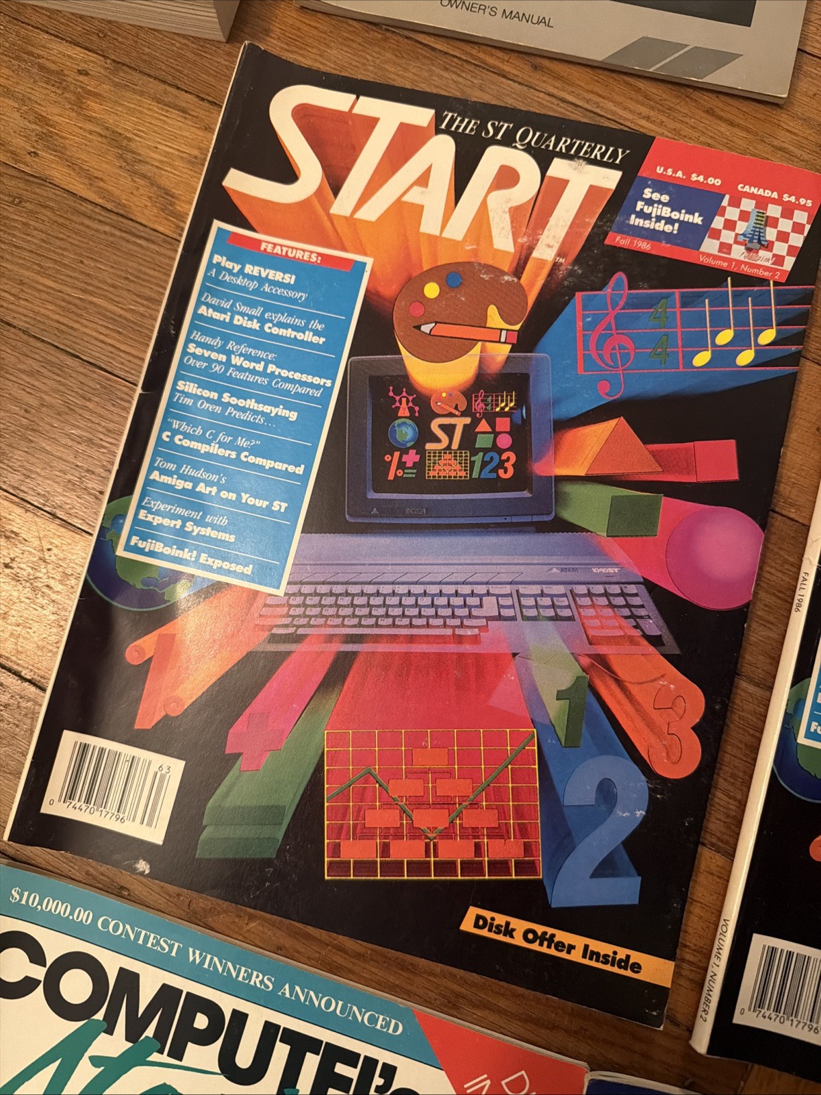Atari ST Computer Owner's Manual Magazines Sourcebook Inserts & More - Huge Lot