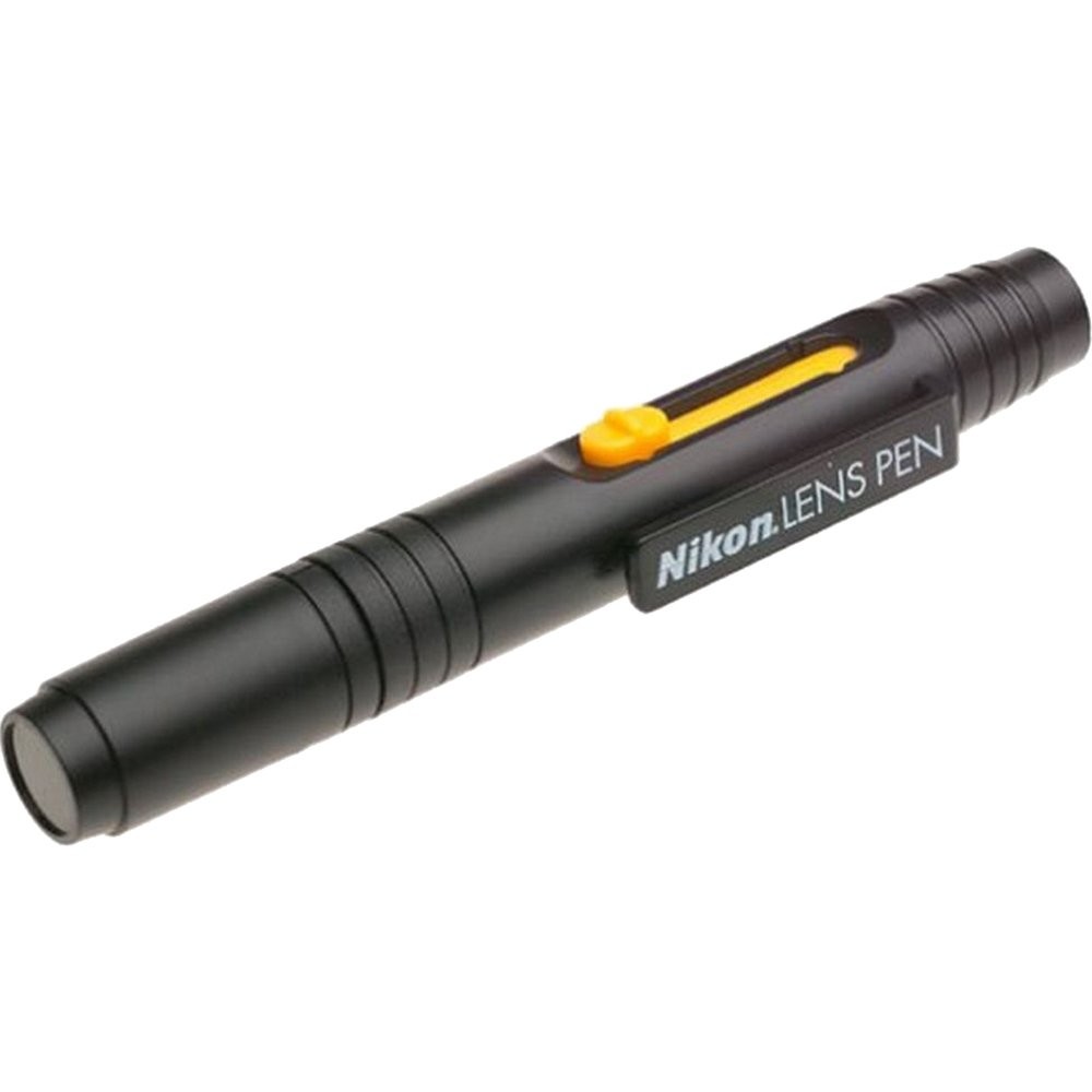 Lens Cleaning Pen Brush Kit For Cameras Binoculars Telescopes Black Retractable