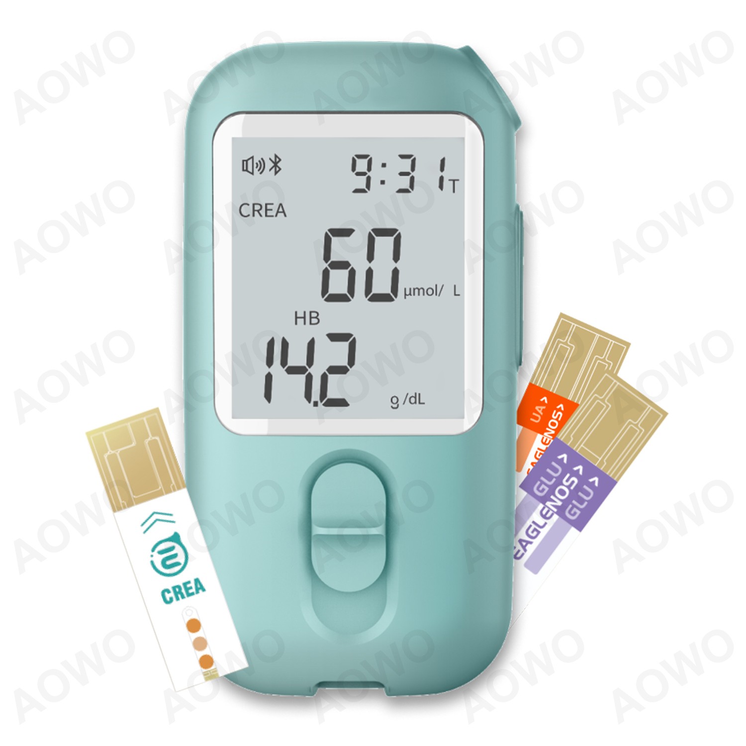 Kidney Function Monitoring Kit – Home Blood Creatinine Meter with 25 Test Strips