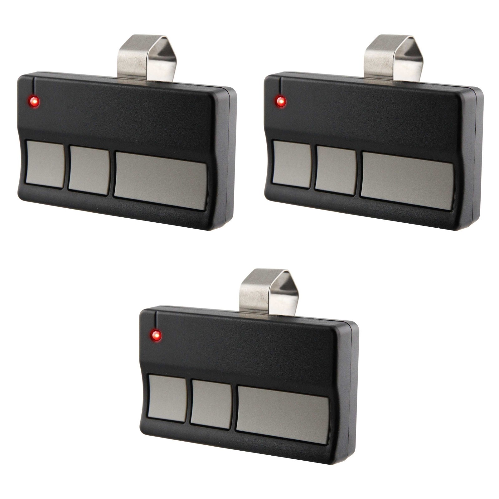 3x For Liftmaster Security+ Plus 05/99 973LM 3 Button Garage Door Opener Remote