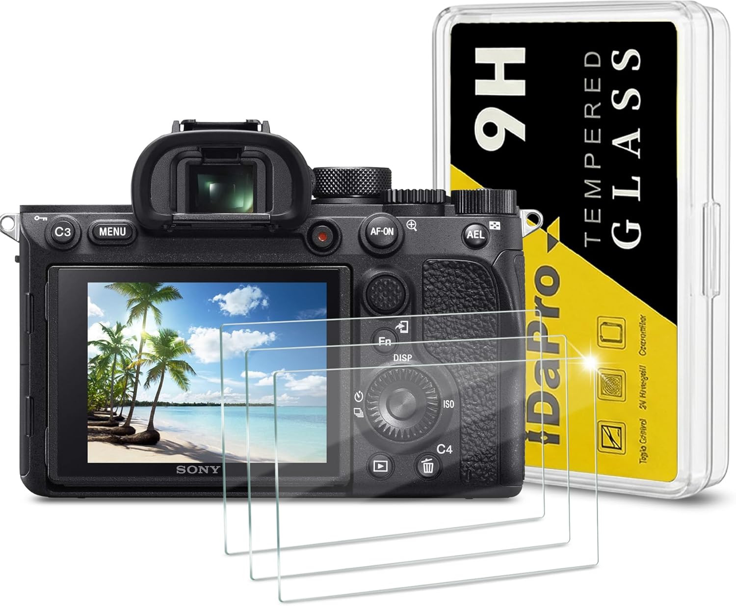 Screen Protector for Alpha A7R IV / A7R III / A7R II / A7 III / A7 II / A7S III