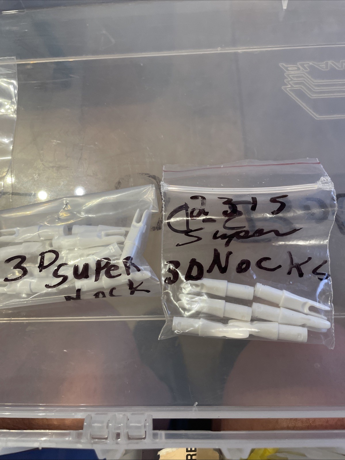 Archery accessories 30 precision Nocks- Nock Receivers+ 50 Bullet Target points
