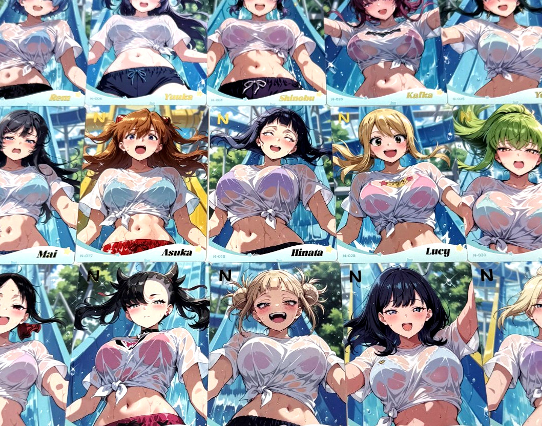 Genki Parade 4 Goddess Story: Pick Your - N Waterpark -  Waifu Anime Card
