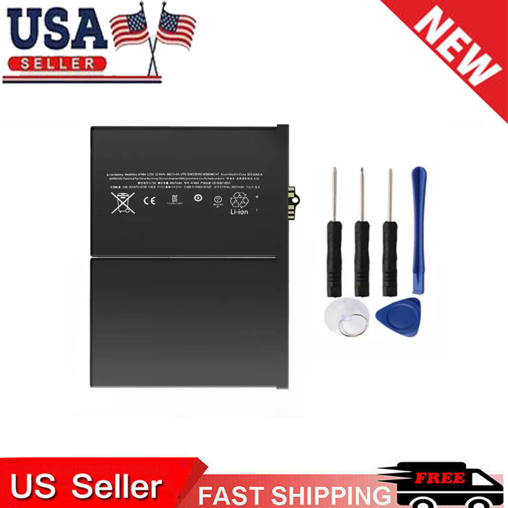 New Replacement Battery for Apple iPad Air 1st Gen A1474 / A1475 / A1484 8827mAh