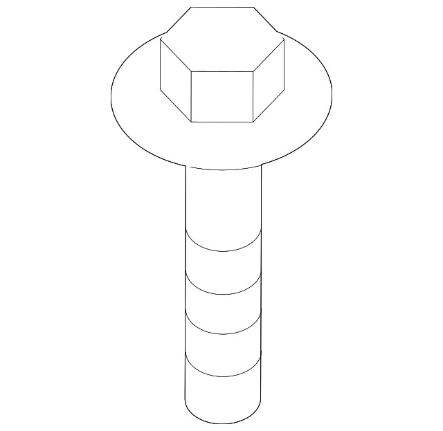 Genuine BMW Reinforced Beam Screw 06-84-6-839-060
