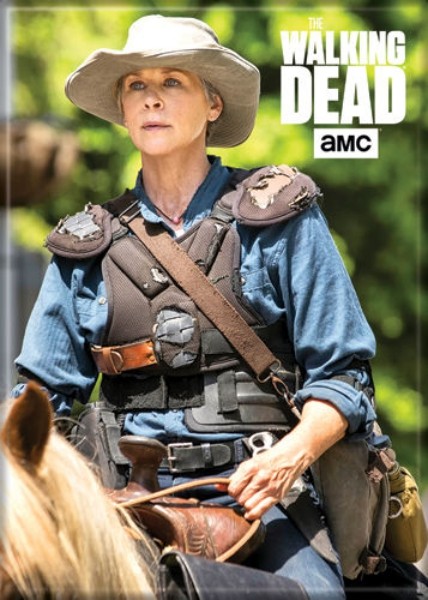 The Walking Dead Carol Riding A Horse Photo Refrigerator Magnet NEW UNUSED