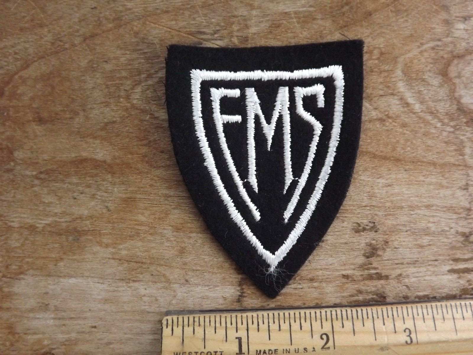 Fishburne Military School Patch  -  INV #A5762