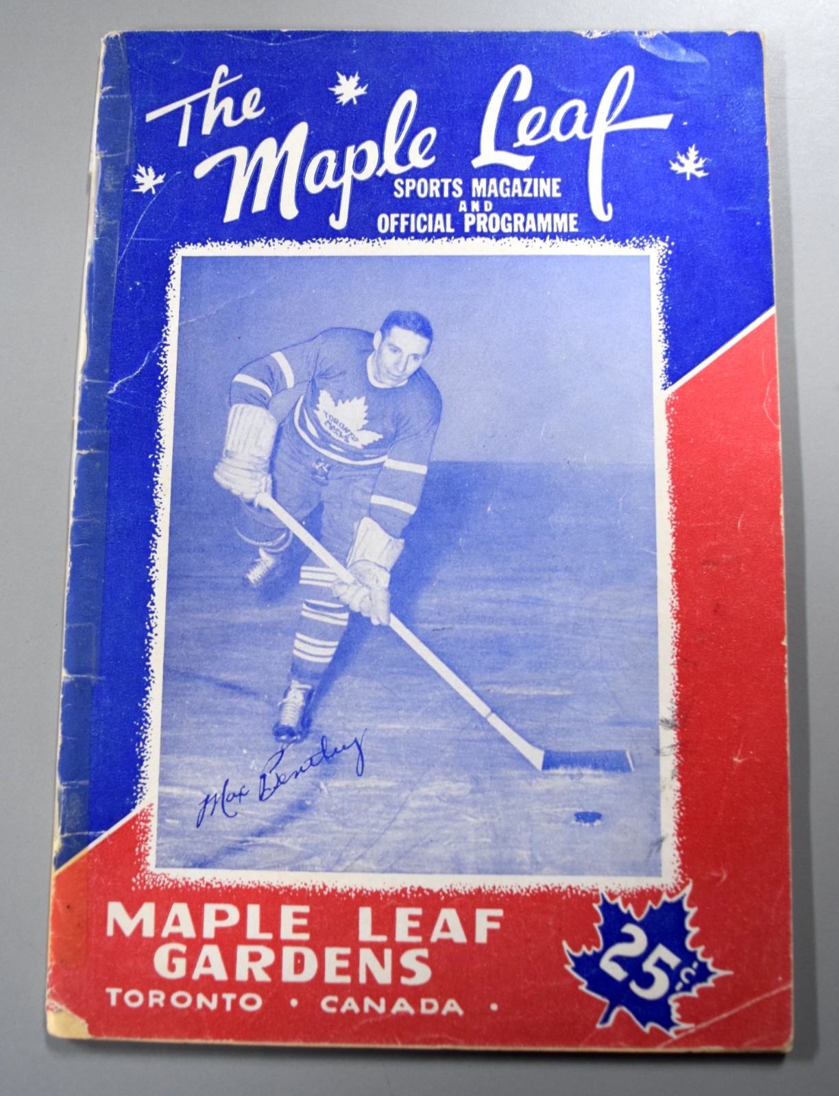 Owen Sound Mercurys Vs Marlboro Seniors October 14th 1949 Official Game Program