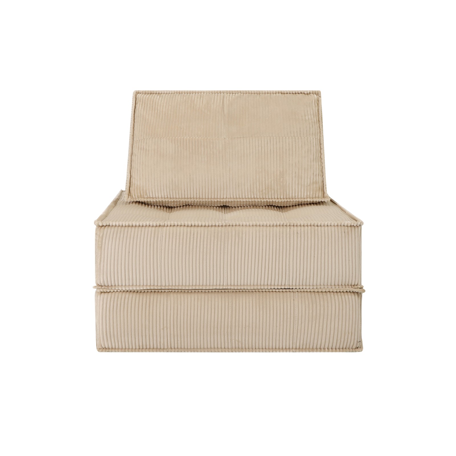 66.9 inch modular sofa, single seater, double-layer multi-combination, skin-frie