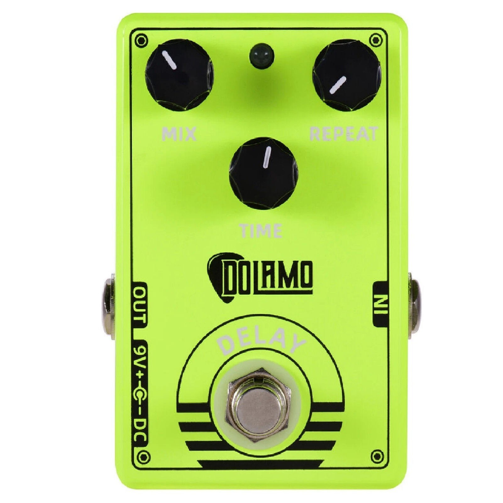 Dolamo D-14 Digital Delay 1000ms Guitar Effect Pedal W/ Controls True Bypass NEW