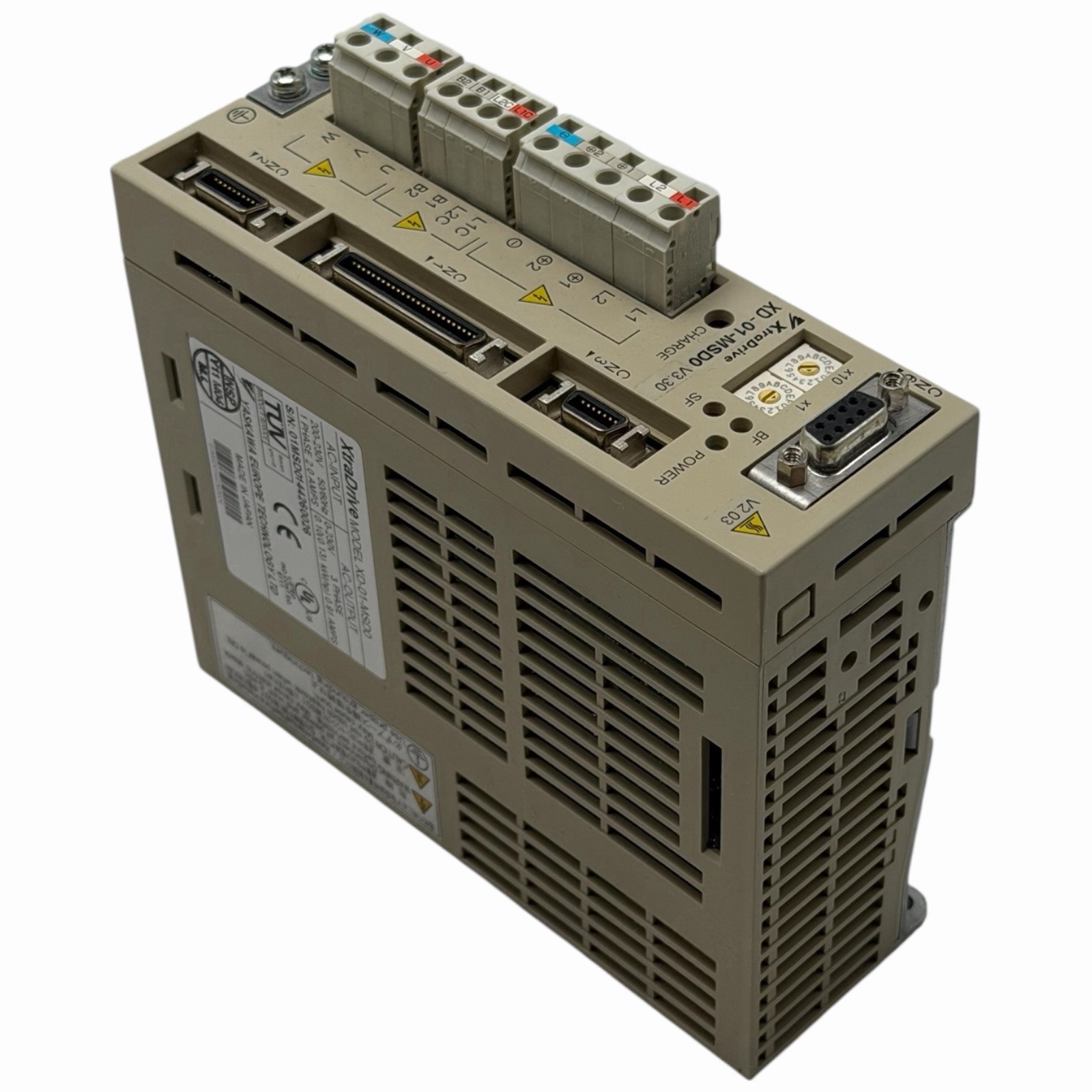 Yaskawa XtraDrive XD-01-MSD0 Servo Amplifier