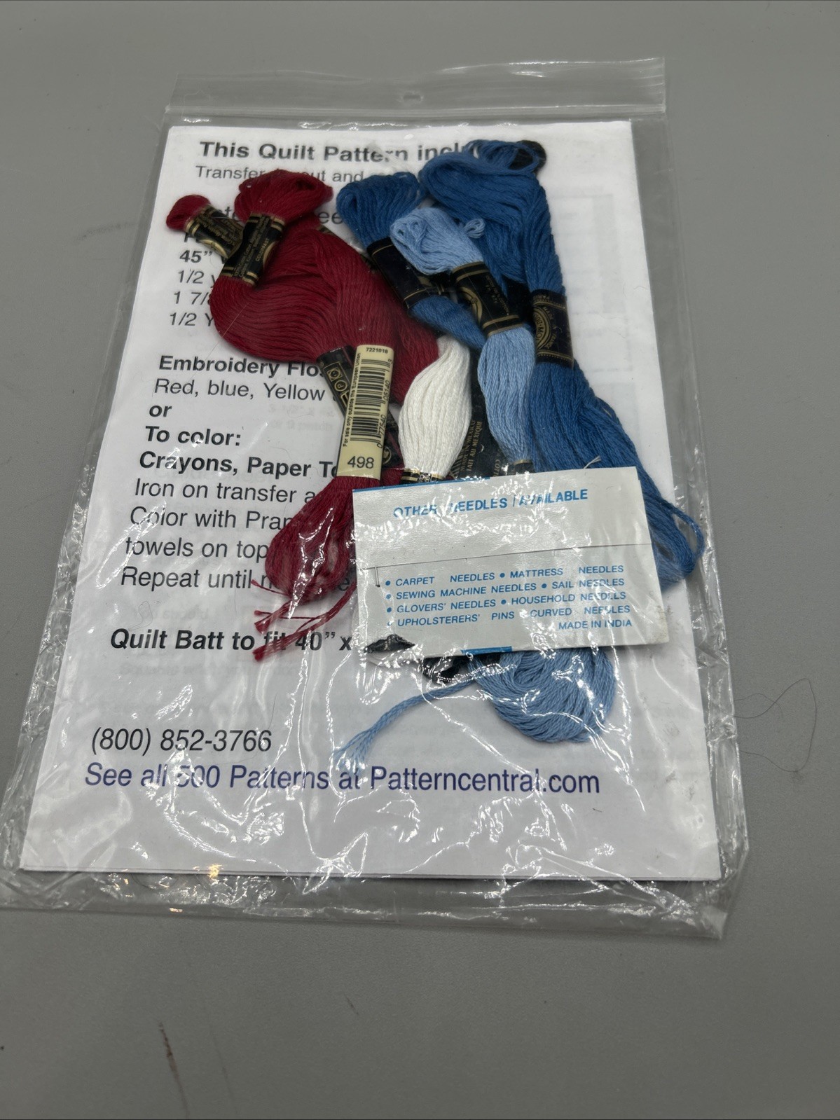 Raggedies Baby Quilt & Embroidery Pattern by Patterncentral 3218