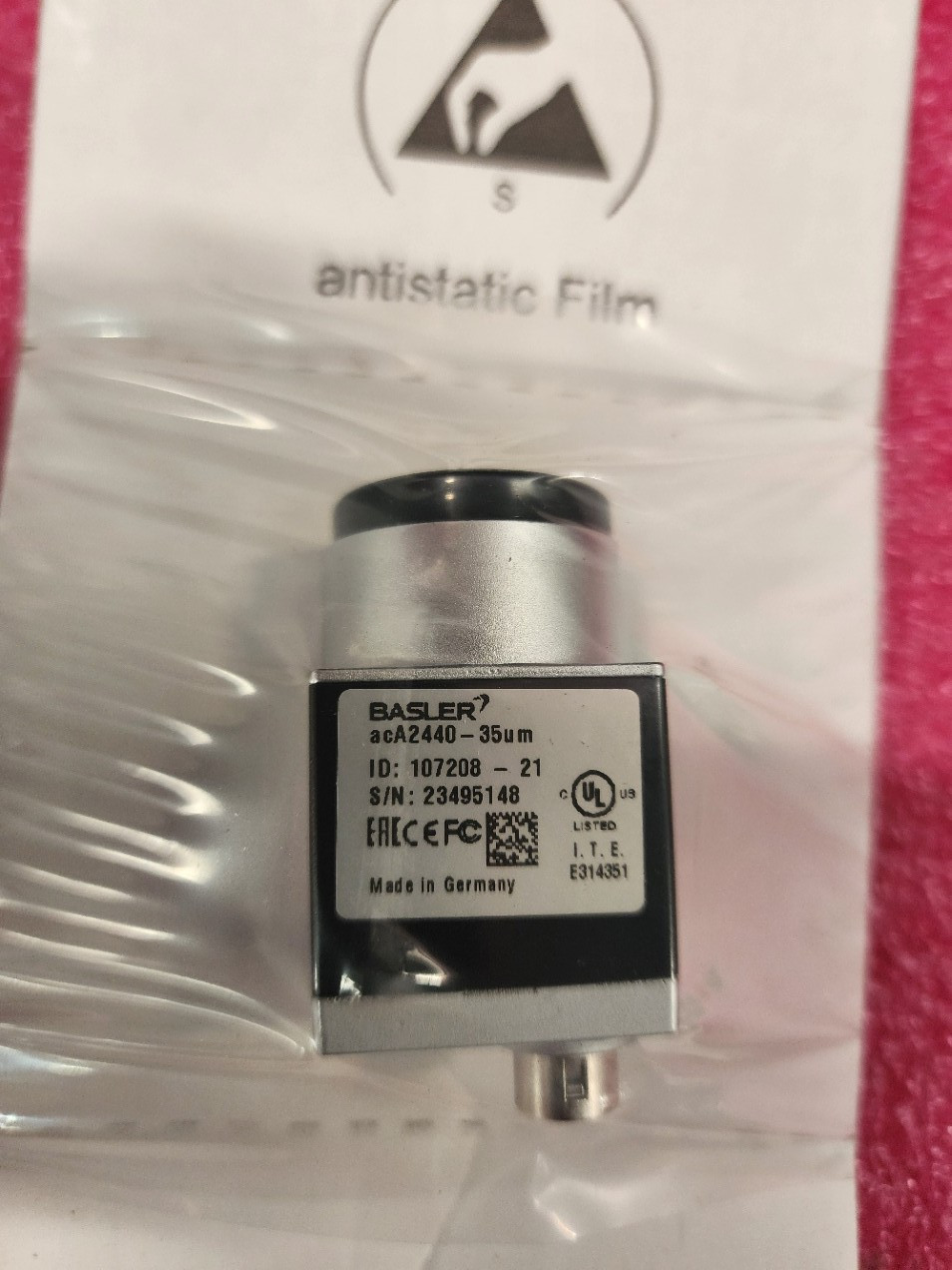 BASLER acA2440-35um Camera Unit #2 NEW!