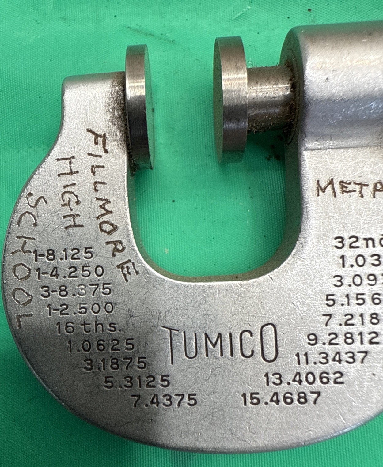 Scherr Tumico Screw Thread DISC Micrometer 0-1 inch Range