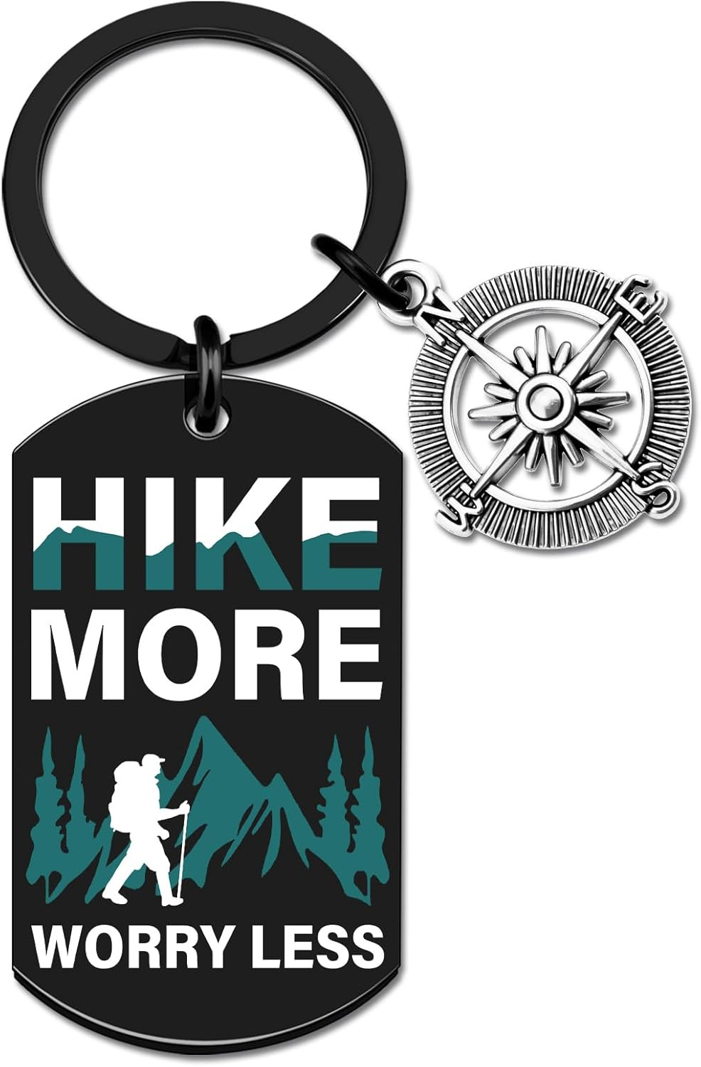 Hiking Gifts for Women Men Hiking Accessories Keychain Cool Gifts for Hikers Wom