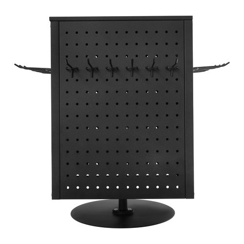 Pegboard Rotating Display Stand 4 Sided Spinning Peg Board Display Peg Board USA
