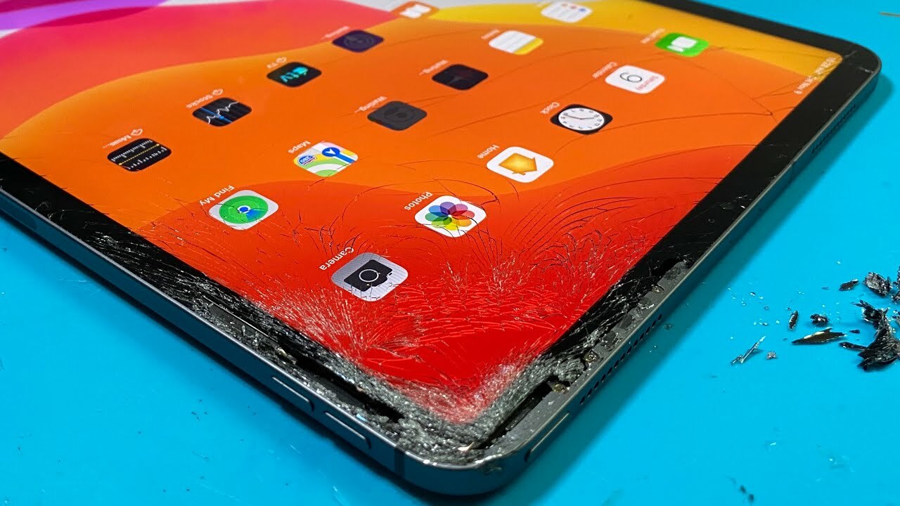 iPad Mini 6 Cracked Broken LCD Glass Screen Repair Service