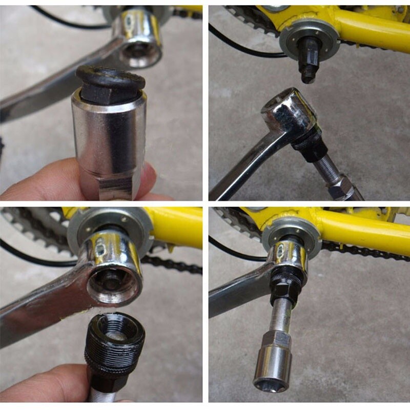 Bike Crank Arm Puller Tool Professional Removal Crankset Extractor Socket Pin